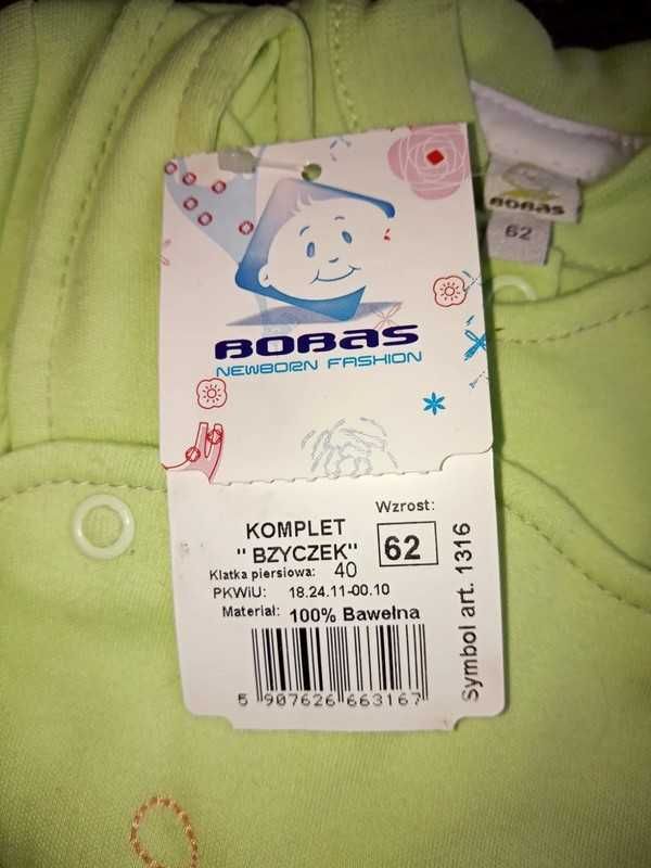 Komplet niemowlęcy rozm. 62