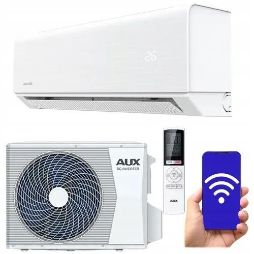 Aux c Smart white 2,7 kw wifi"Promocja zestaw montażowy GRATIS".