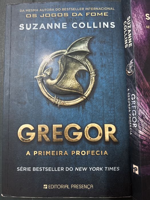 Conjunto de 3 livros “Gregor”