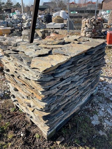 Łupek Szarogłazowy Kamień Ogrodowy Kaskady Oczko Wodne Akwarium