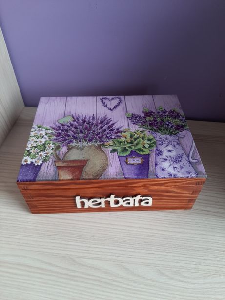 Herbaciarka,pudełko,różne wzory