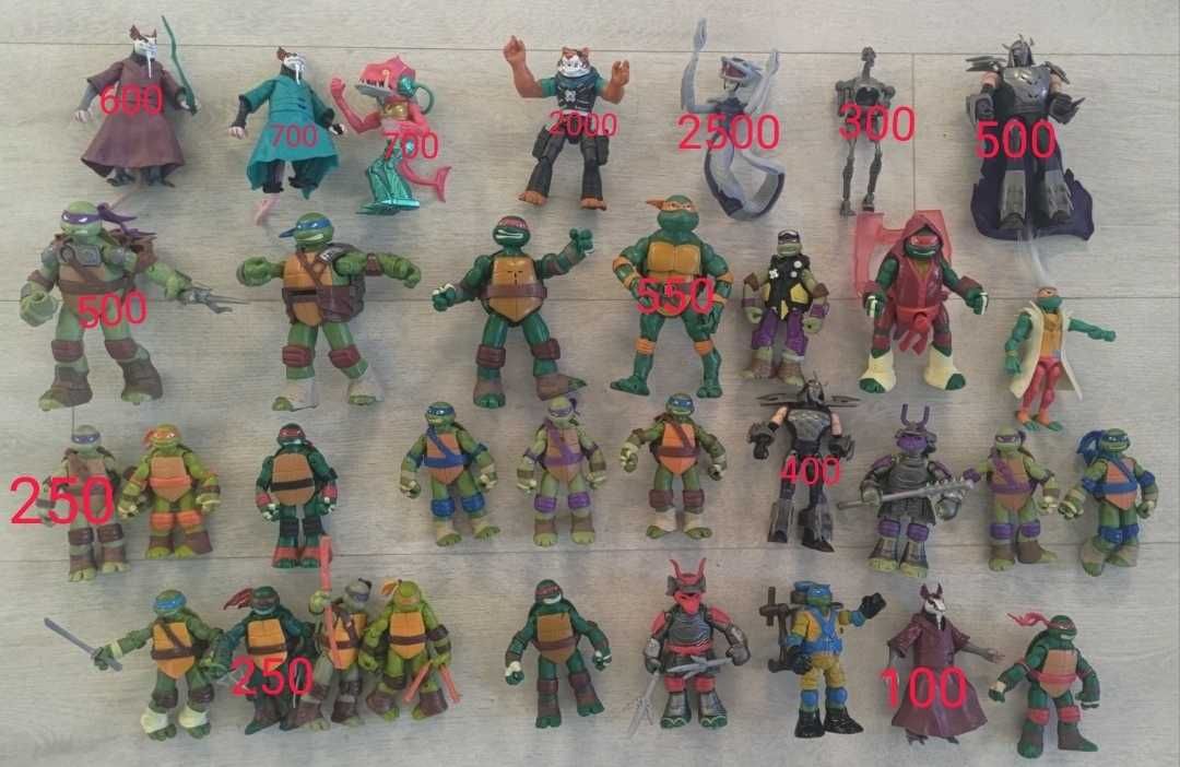 Игрушки.черепашки ниндзя.tmnt. черепашки нiндзя та ïх вороги.