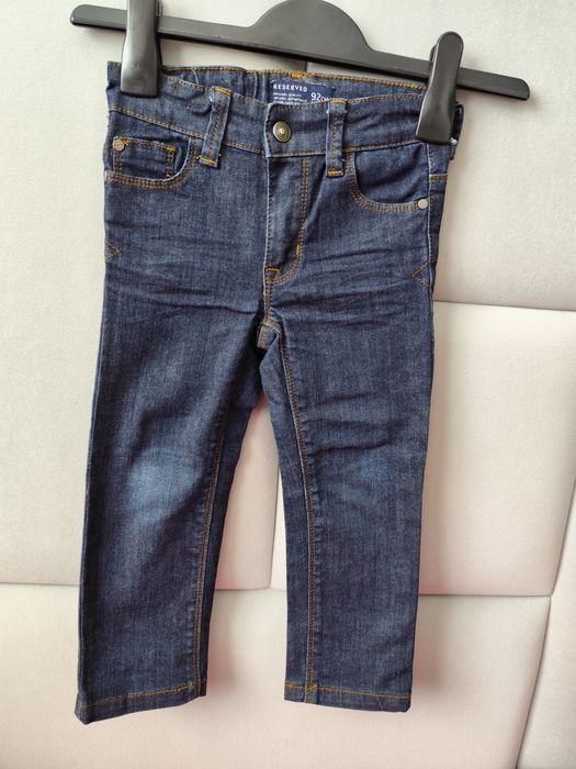Spodnie jeansowe Reserved rozm. 92
