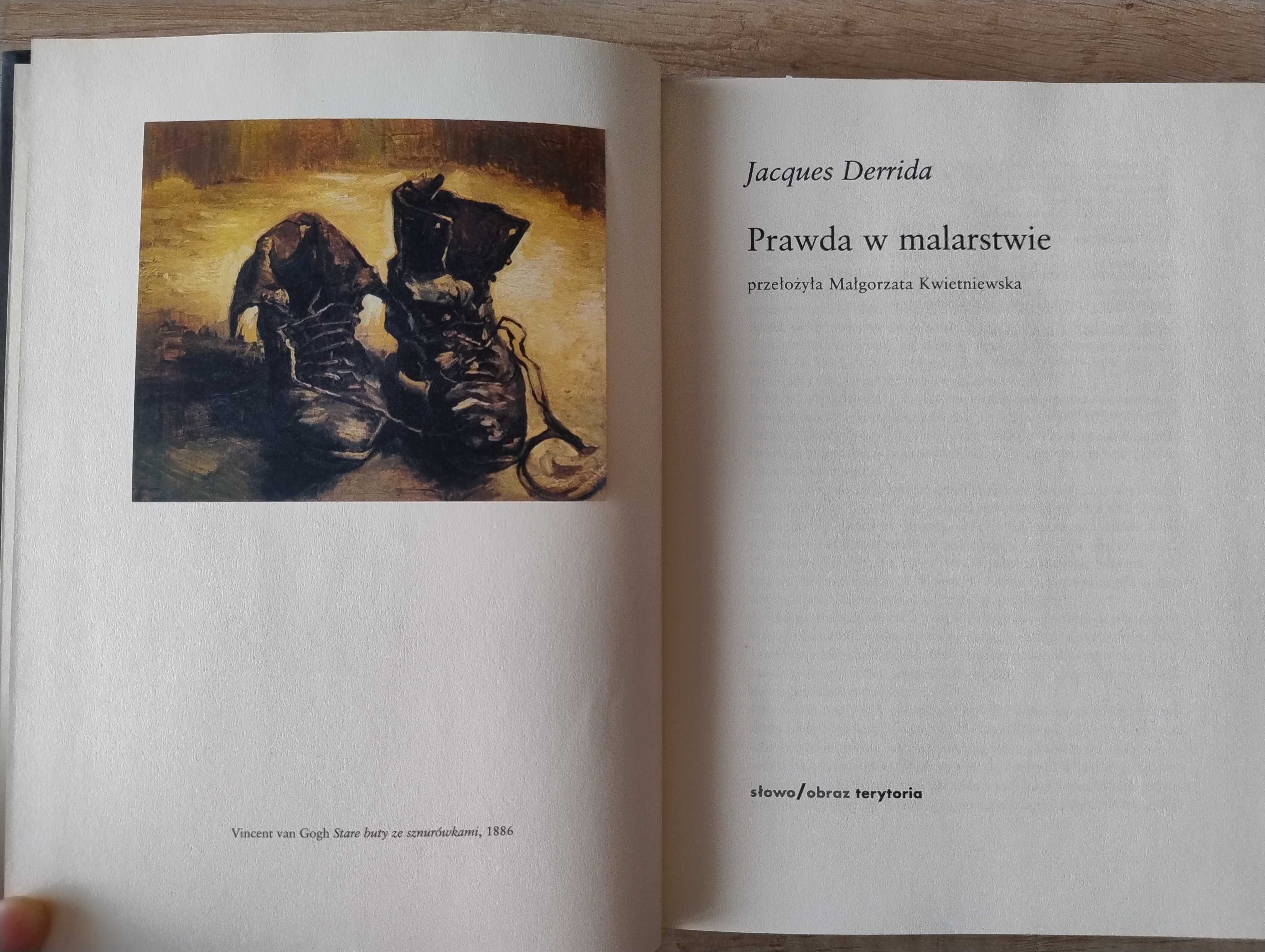 Prawda w malarstwie – Jacques Derrida
