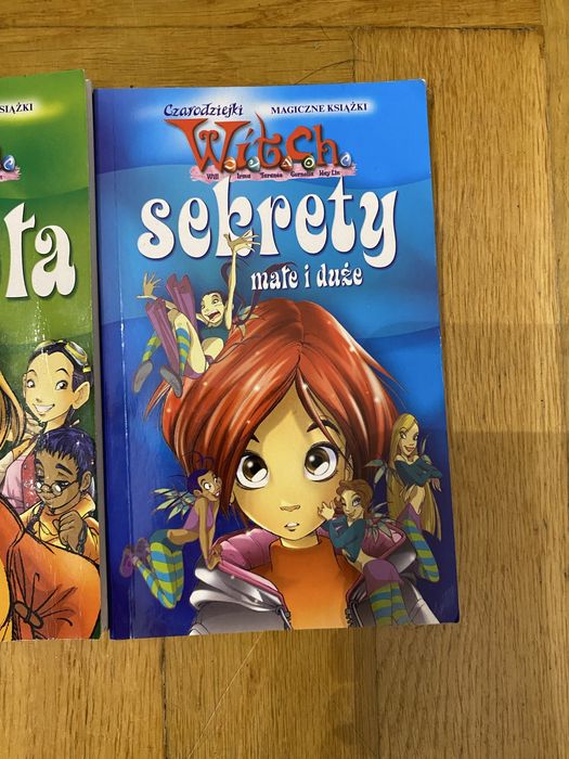 Zestaw książek z serii Czarodziejki Witch