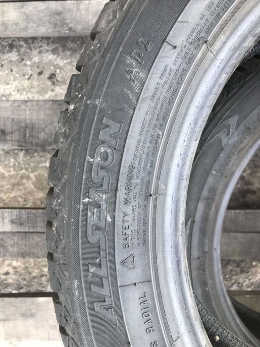 Шини Maxxis AllSeason AP2 215/55R17 Пара Зима Б/у Оригінал