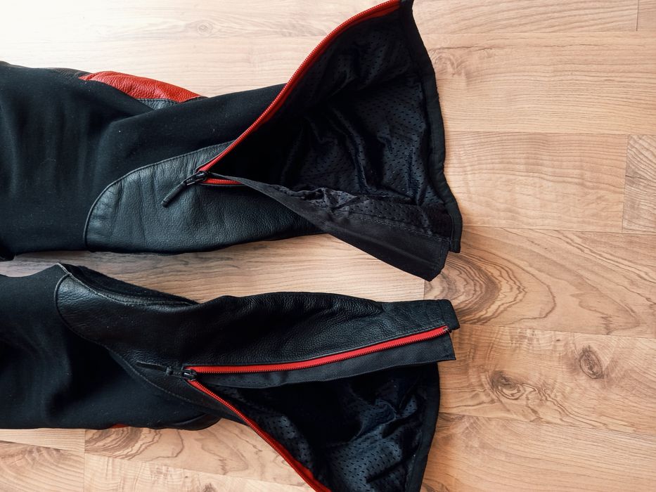 Spodnie motocyklowe Probiker PRX 16 skórzane rozm 52.