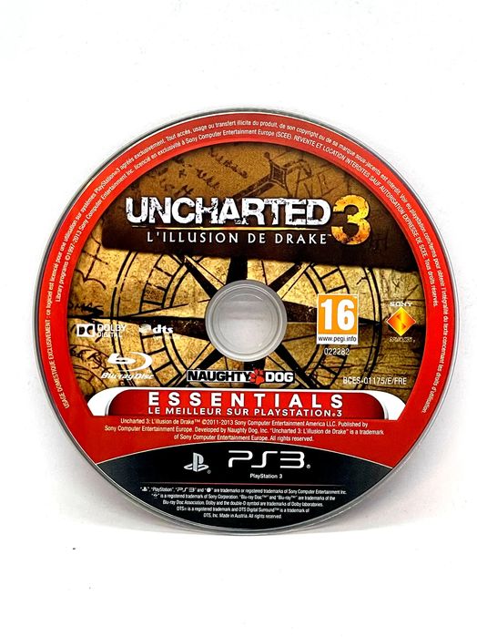 Uncharted 3 PS3 (sama gra) Po Polsku