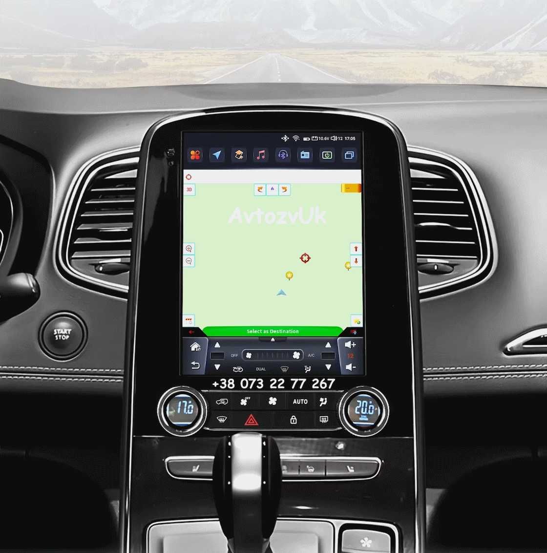 Магнитола MEGANE 4 Renault Grand SCENIC KOLEOS TALISMAN Espace Android
