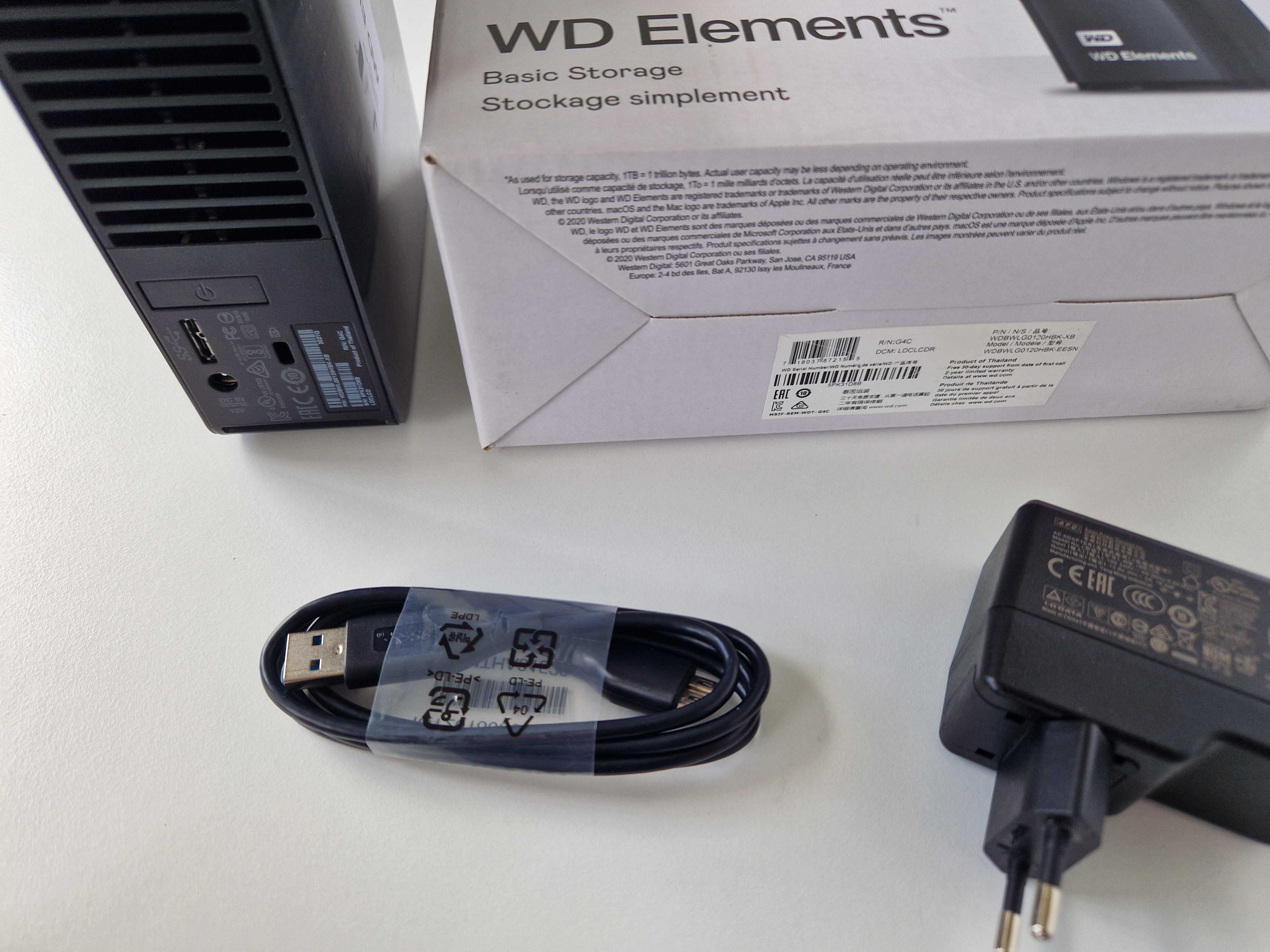 WD Elements 12TB Dysk twardy USB 3.0