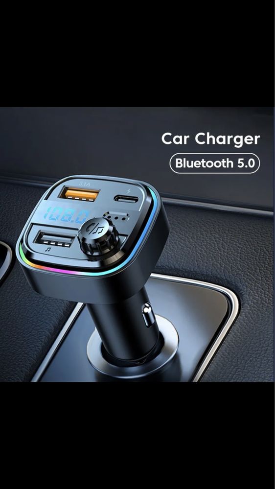 Ładowarka samochodowa Bluetooth Mp3