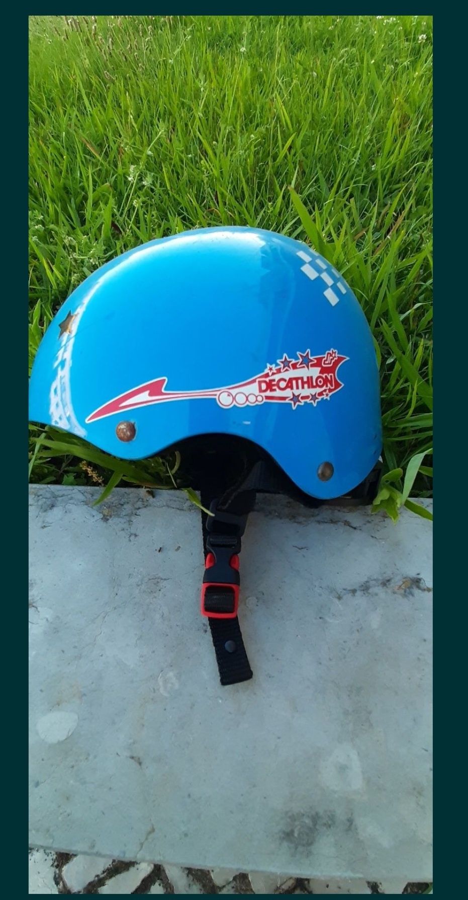 Capacete de crianca p/trotineta, patins em linha, skate ou bicicleta