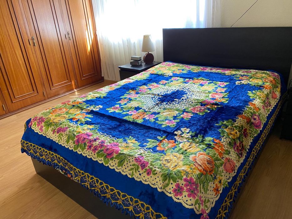 Colchas de VELUDO antigas.