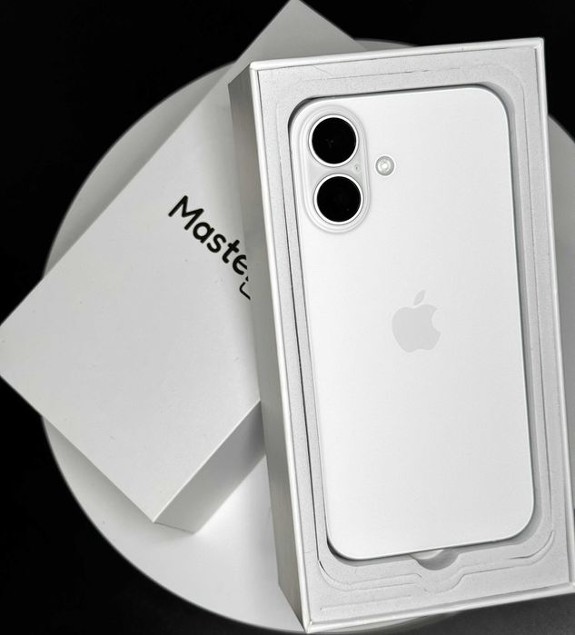 Apple iPhone 16 128GB White Jak nowy 100% Bat 0 Cykli 6Msc Gwarancji