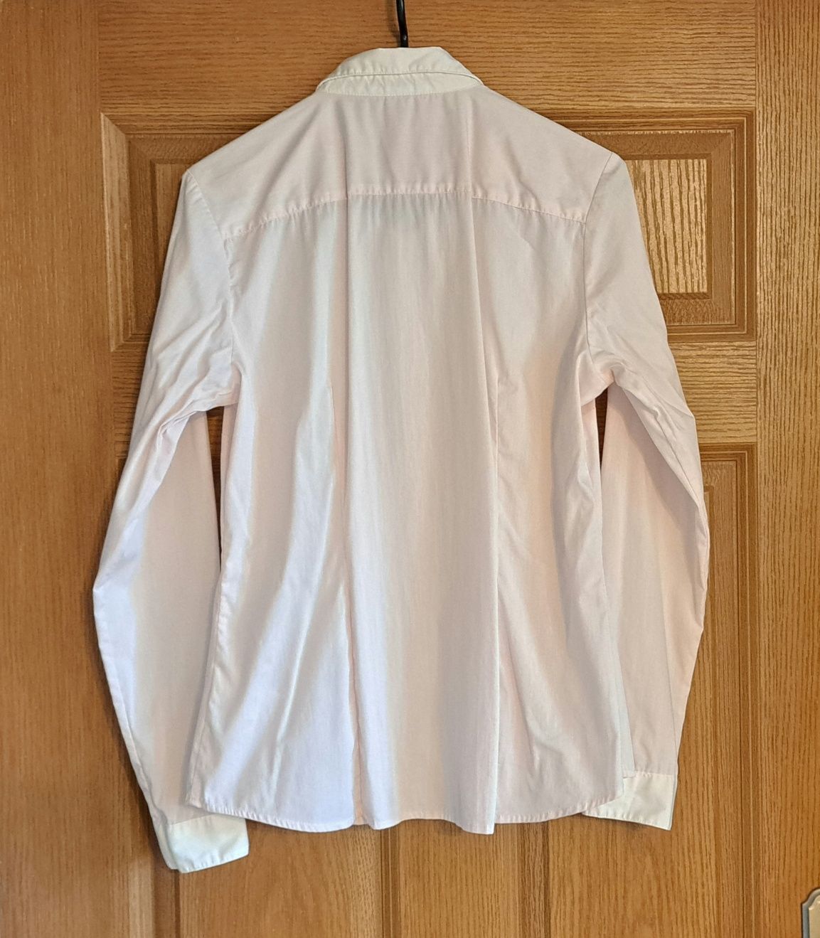 Klasyczna elegancka koszula damska jasnoróżowa H&M