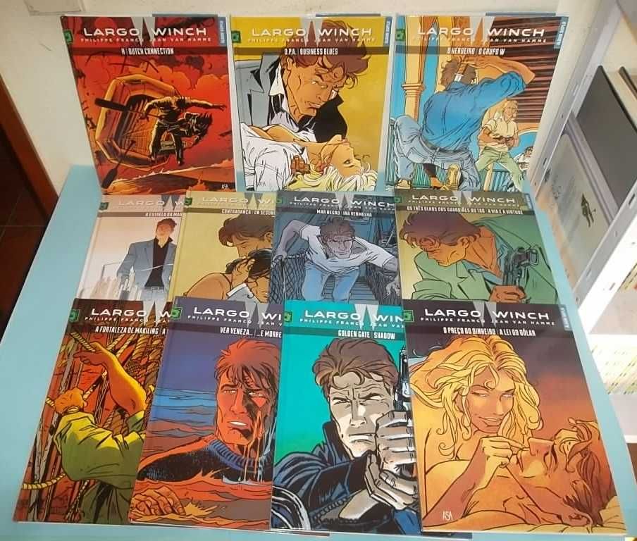 LARGO WINCH - Completo 11 volumes duplos - Ed. ASA