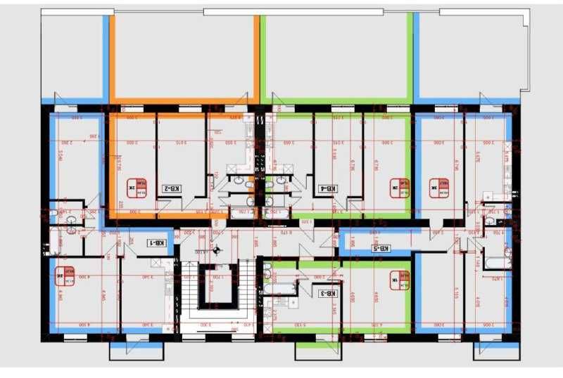 Останні квартири з терасою| 2х кімнатна |