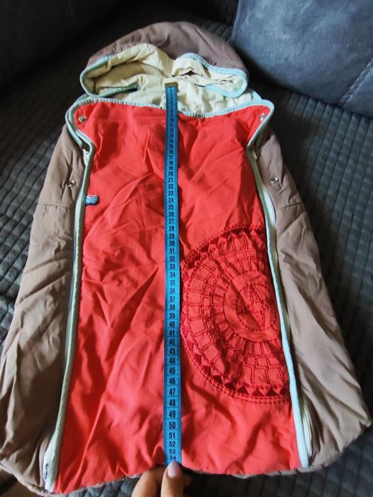 Теплий комбінезон від 3-х до 6-ти місяців та кокони для сну