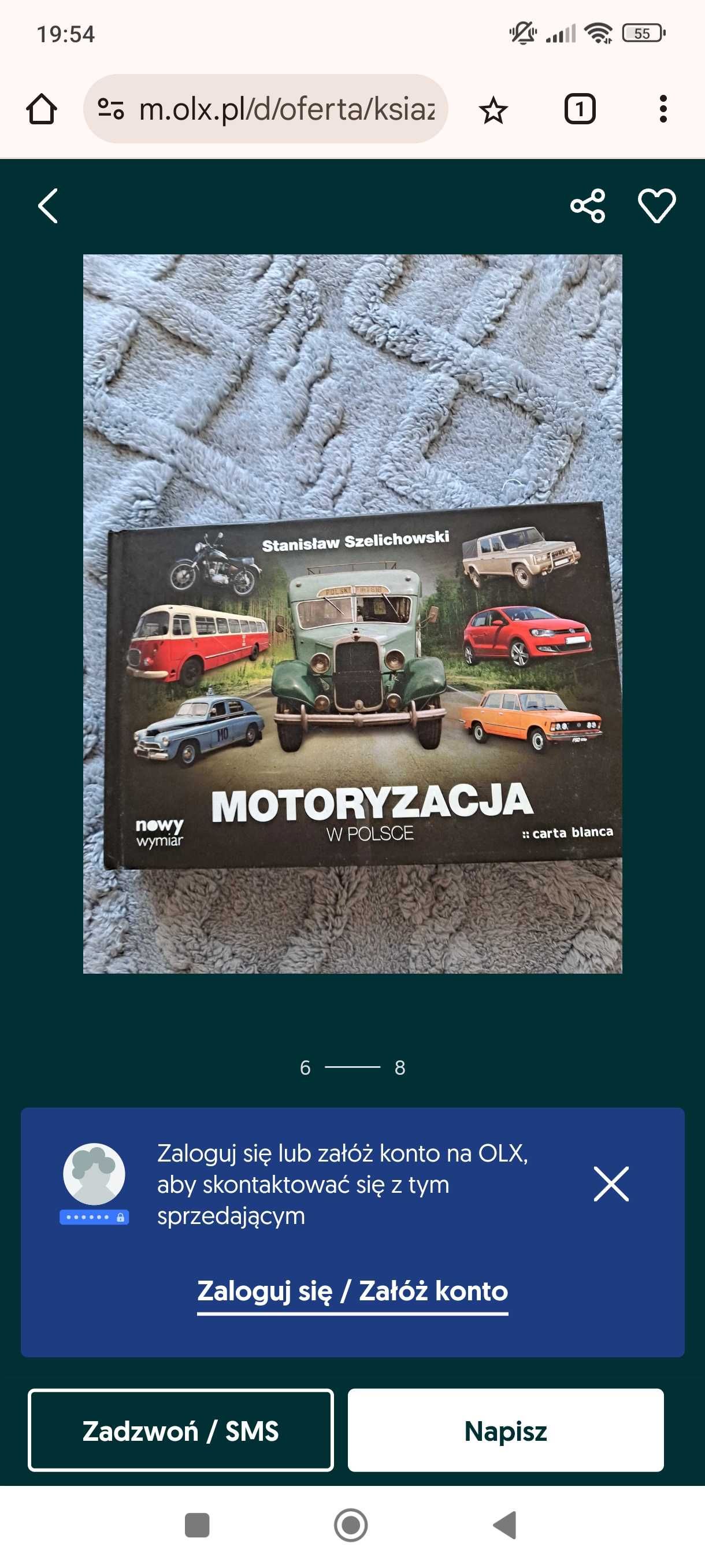 Książki o motoryzacji PRL Szelichowski, Zakrzewski, Szczerbicki, Bukow