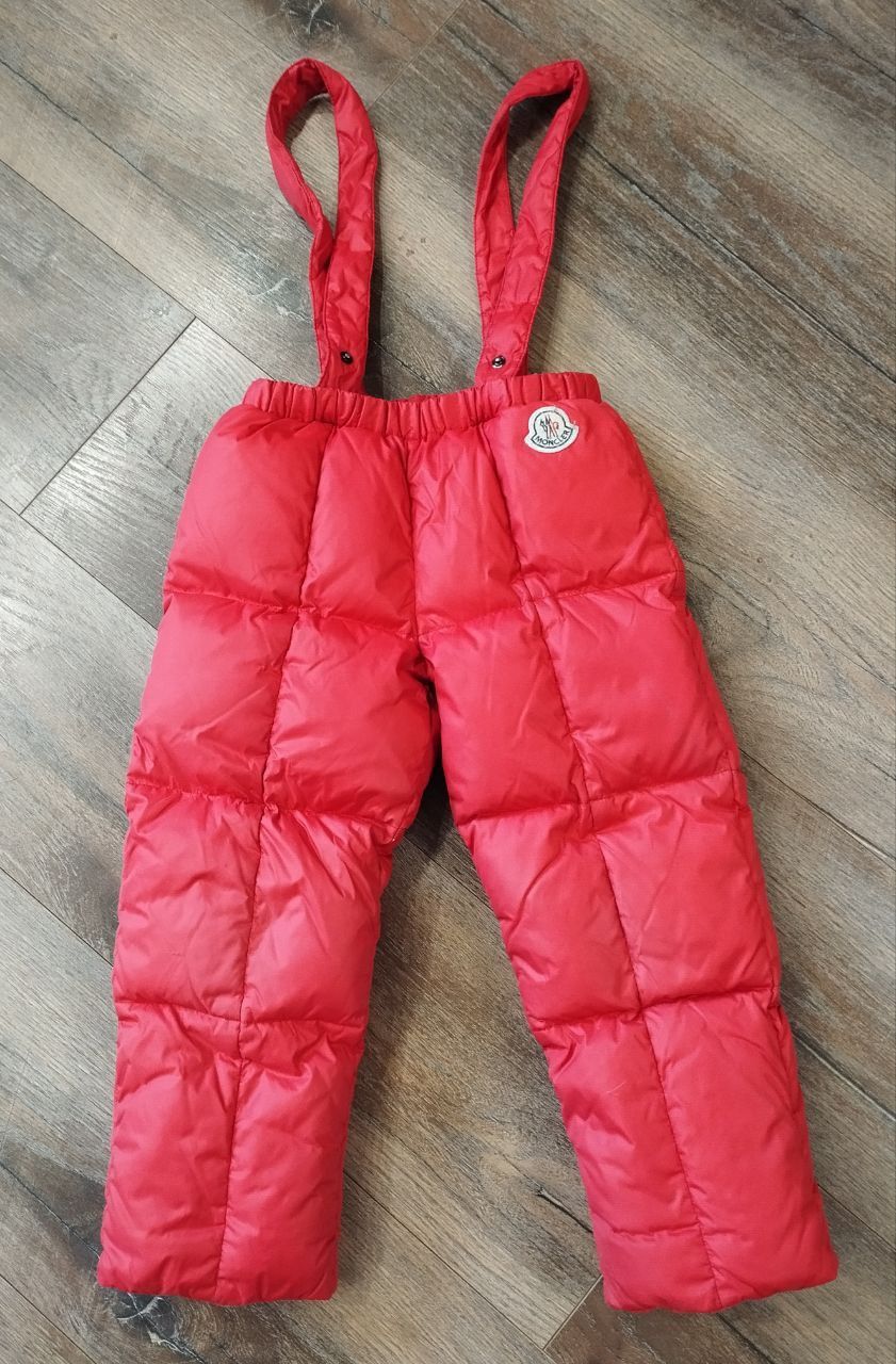 Пуховик MONKLER (оригинал) с комбинезоном. Девочка 3-5 лет.