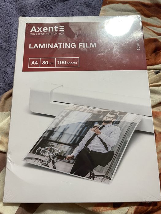 Плівка для ламінування глянцева А4