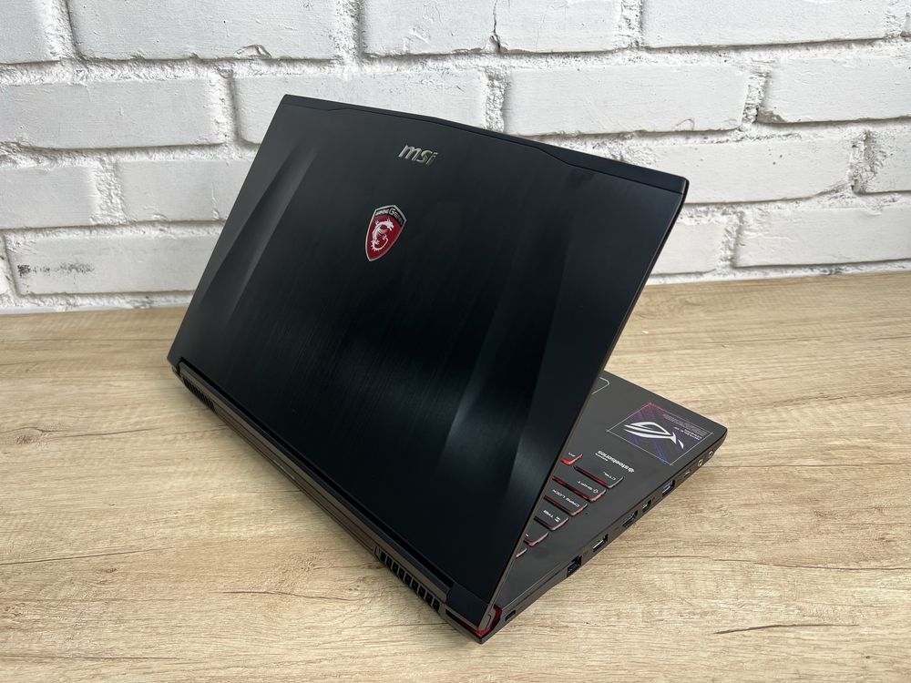 Ігровий Ноутбук MSI ge62vr 7rf Apache Pro i7-7700hq GTX 1060 3gb