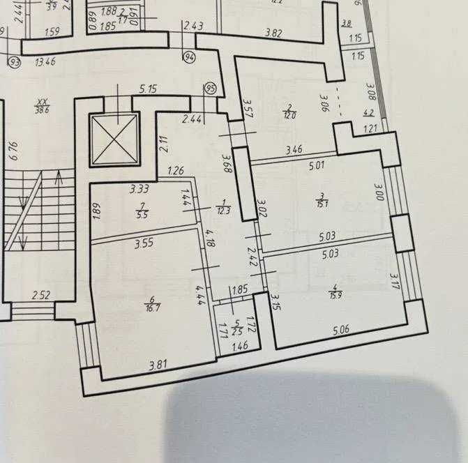 950$ за м²! 3к квартира в ЖК Паркове Містечко