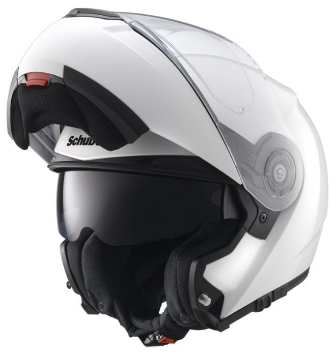 SCHUBERTH C3 PRO biały połysk kask szczękowy turystyka blenda