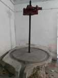 Prensa de vinho, manual e em pedra