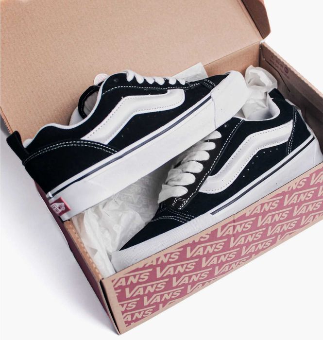 Кеди унісекс Vans Knu Skool Shoe Black Original