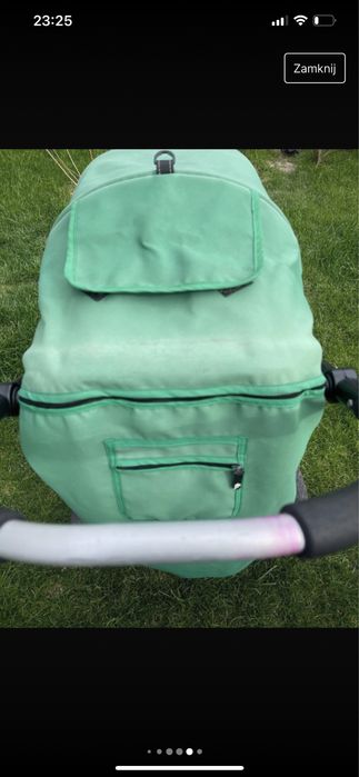 Wozek spacerowka bumbleride Indie do joggingu plus spiworek