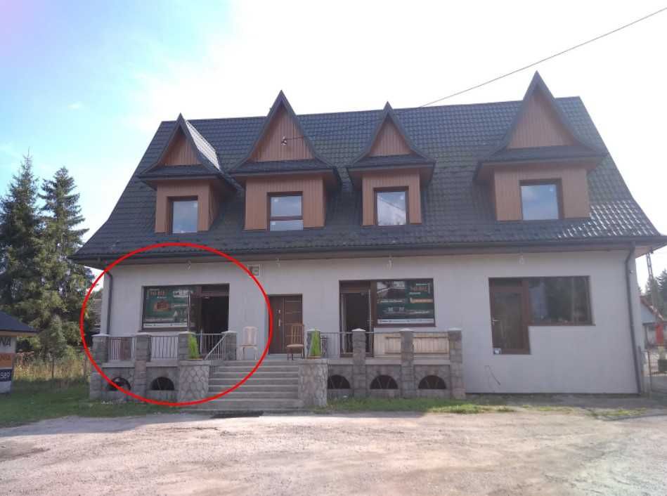 Lokal do wynajęcia przy głównej drodze w Łopusznej