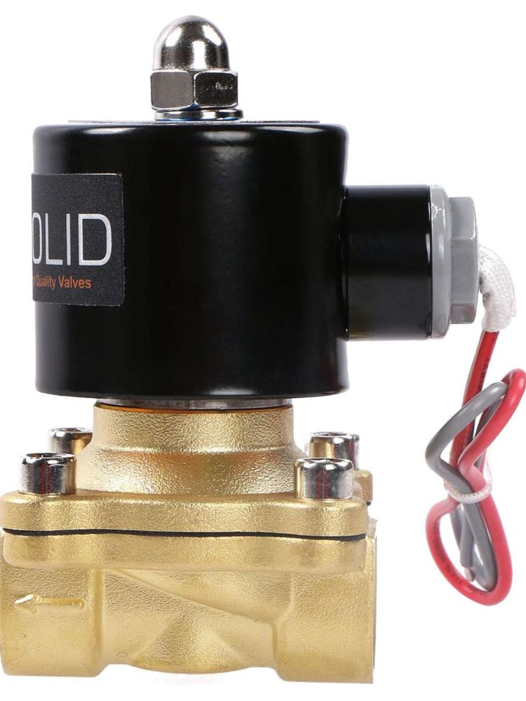 U.S. Solid 24V AC 1/2" G Elektrozawór Mosiądz