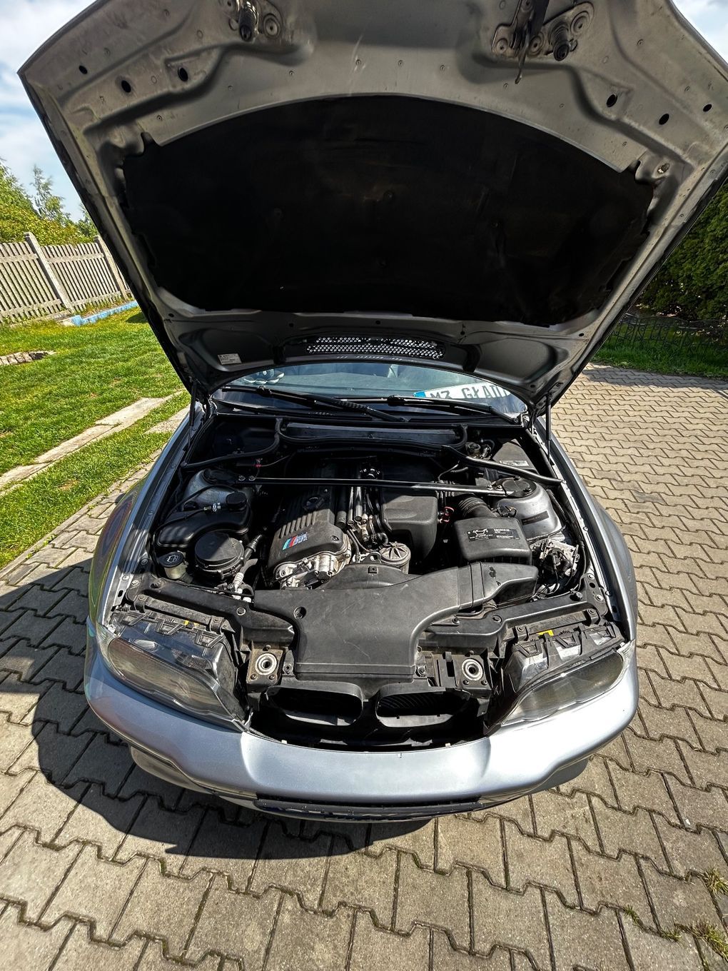 BMW M3 BMW M3 E46 Cabrio 3.2 343 KM | Manual | Silvergrau | 2004 | Zadbane |