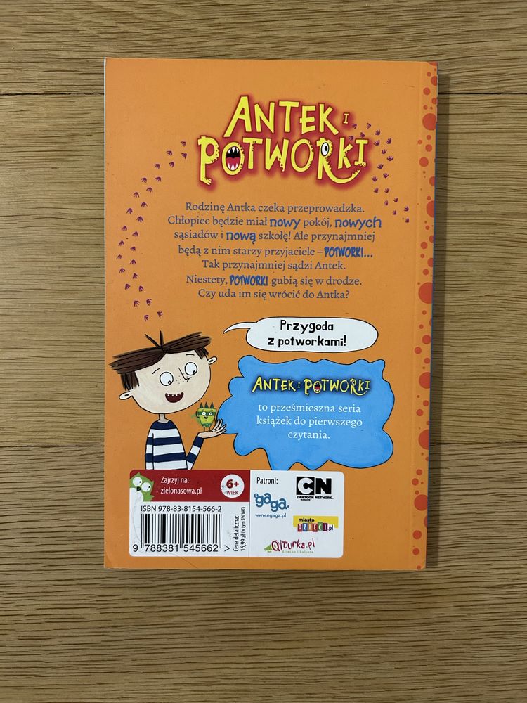 Antek i potworki w drodze tom czesc 6 sa inne czesci serii