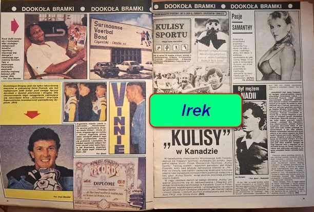 Miesięcznik "Piłka Nożna - Magazyn" - rocznik 1990