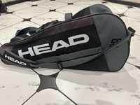 Теннисная сумка/ чехол Head Core 6R Combi BKWH 2021