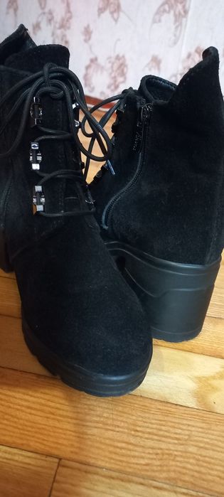 ботінки замша демісізон