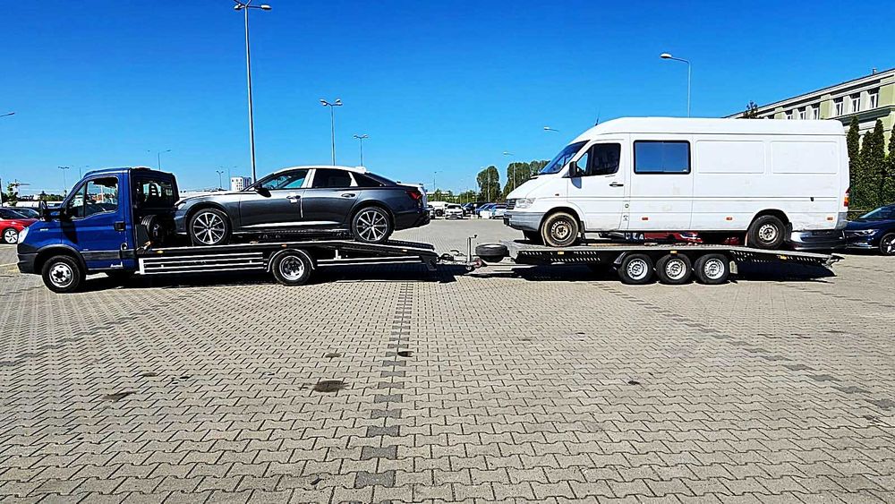 Autolaweta laweta holowanie najazd transport krajowy Profesjonalnie Fv