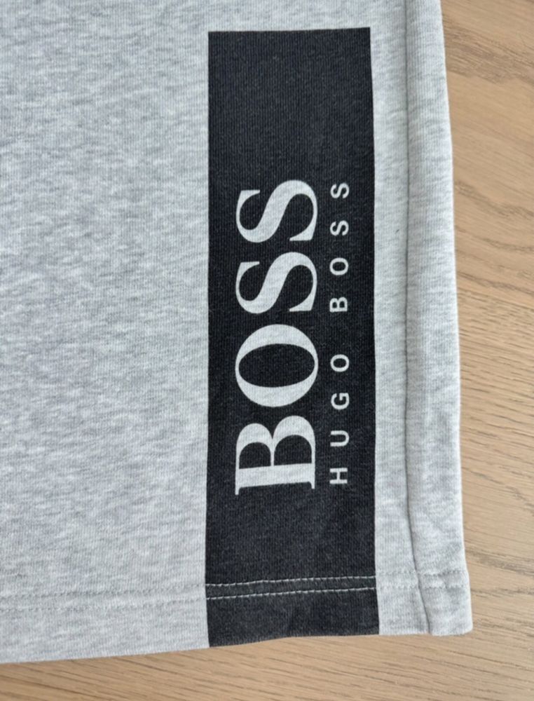 Calções hugo boss 12 anos cinza