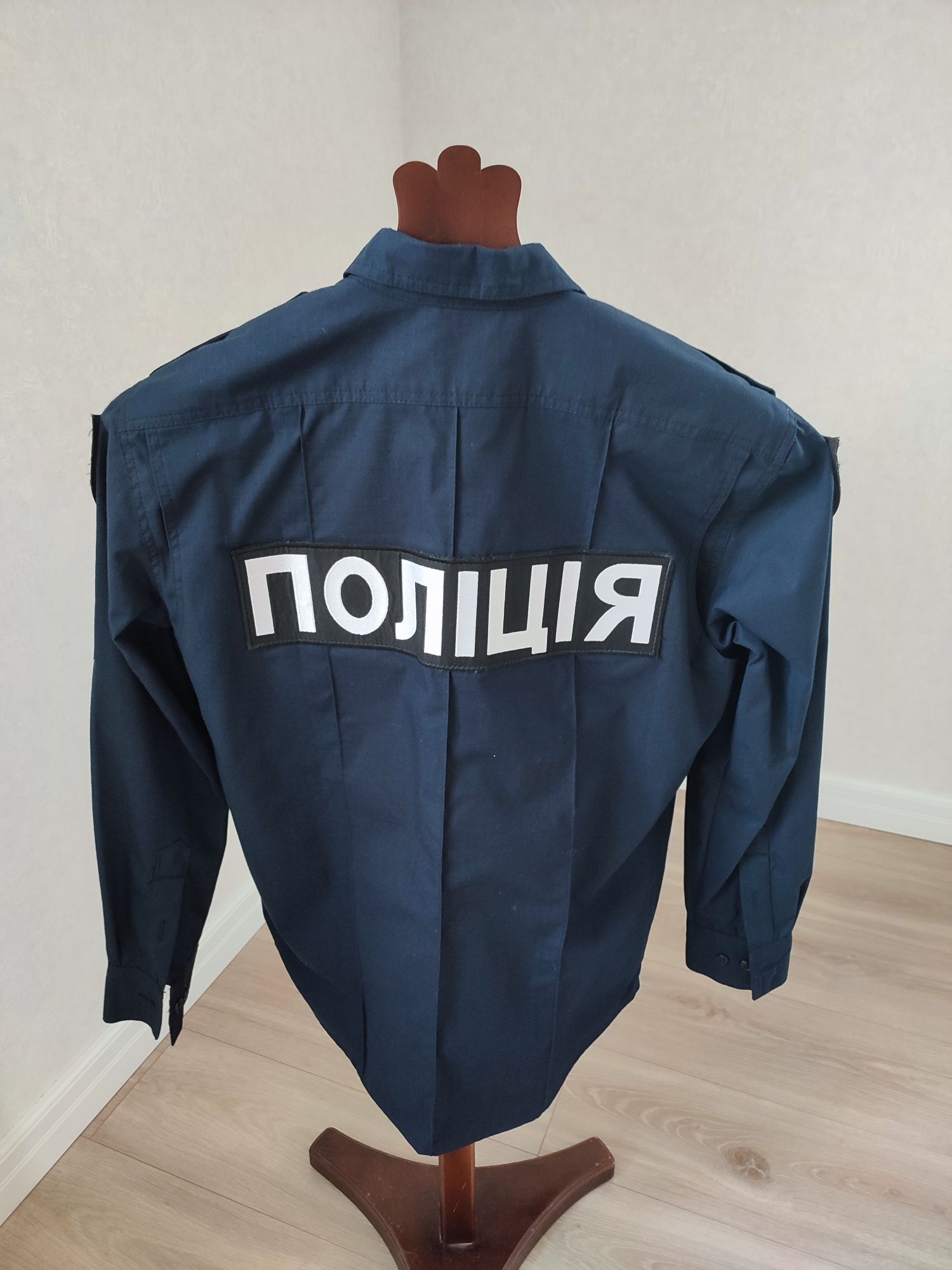 Поліцейський костюм (чорний, синій)