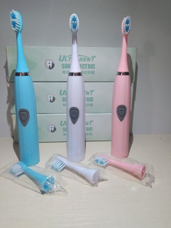 Электрическая зубная щетка  батарейка в подарок зубна щітка