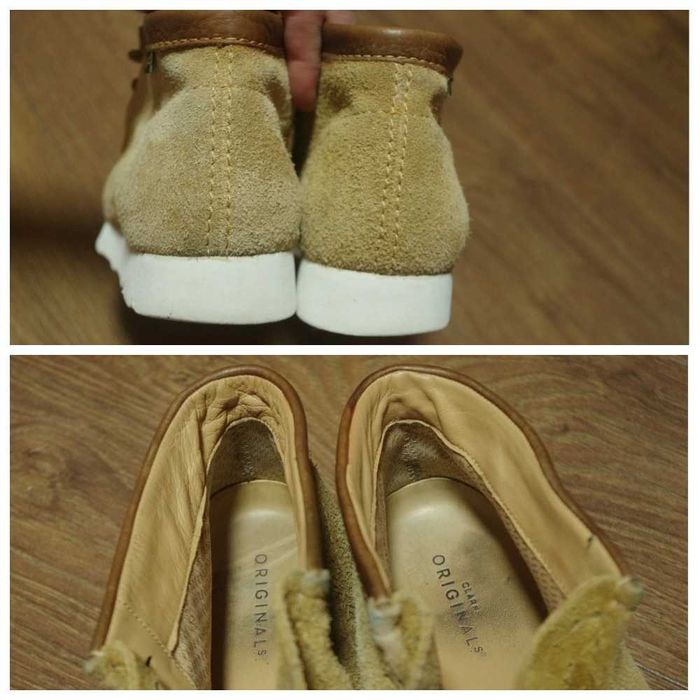 Напівчеревики Clarks Wallabee Gore Tex chukka Оригінал 42 рр утеплені