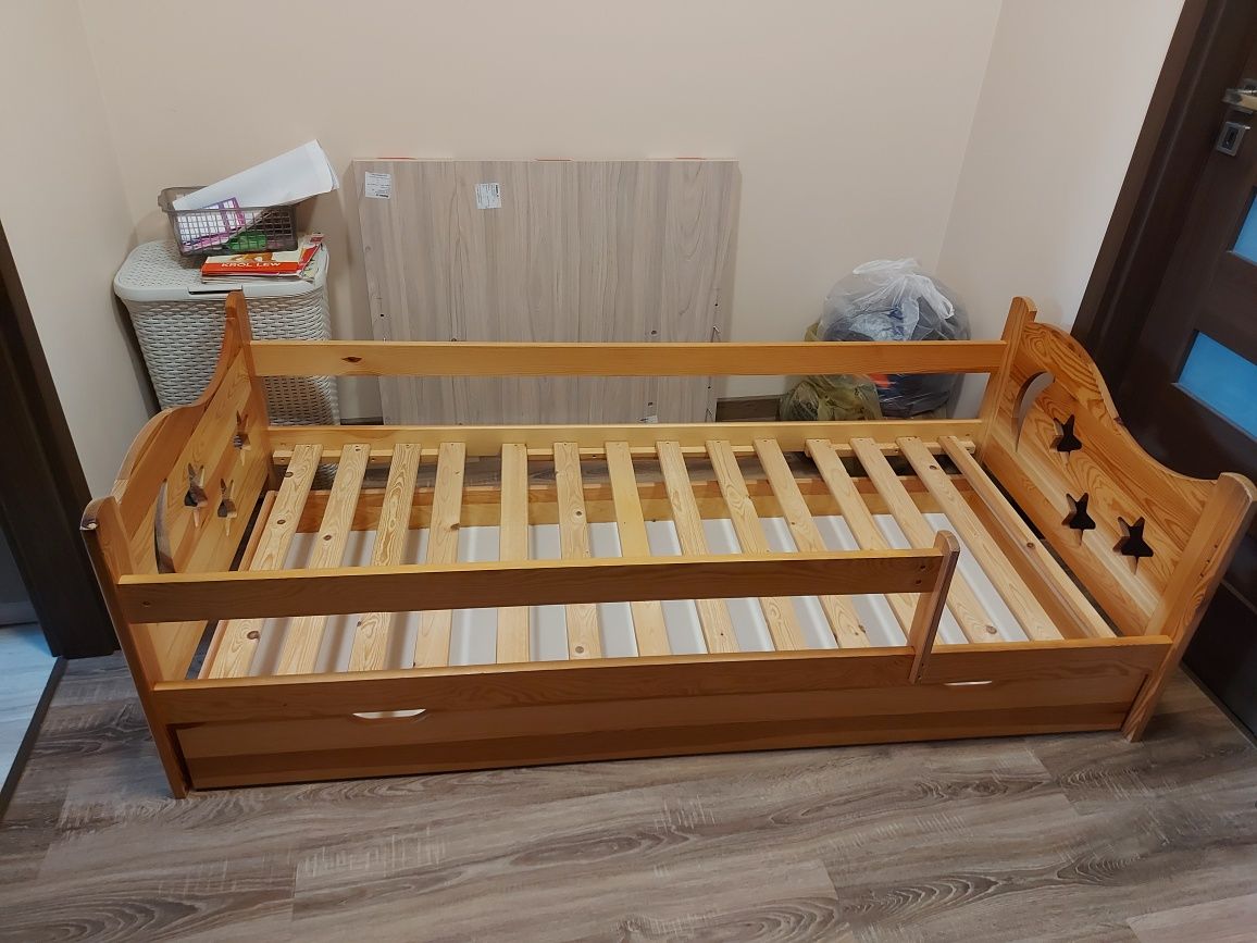 Łóżko drewniane 180x80
