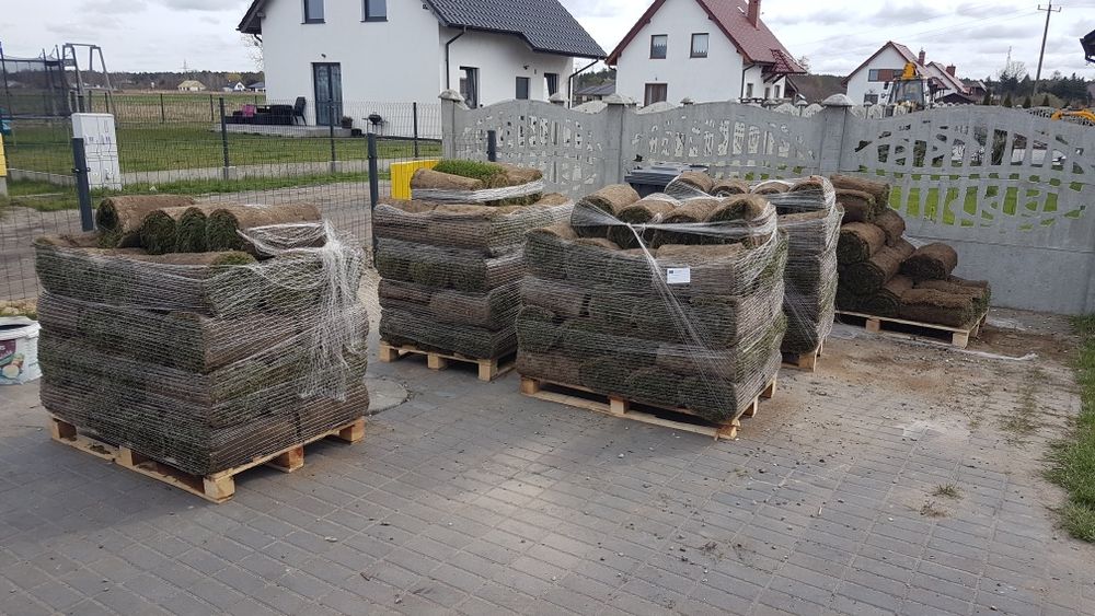 Usługi glebogryzarką separacyjną, trawniki, nawadnianie, trawa z rolki