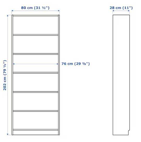 Estrutura de Estante IKEA Billy (NOVA)