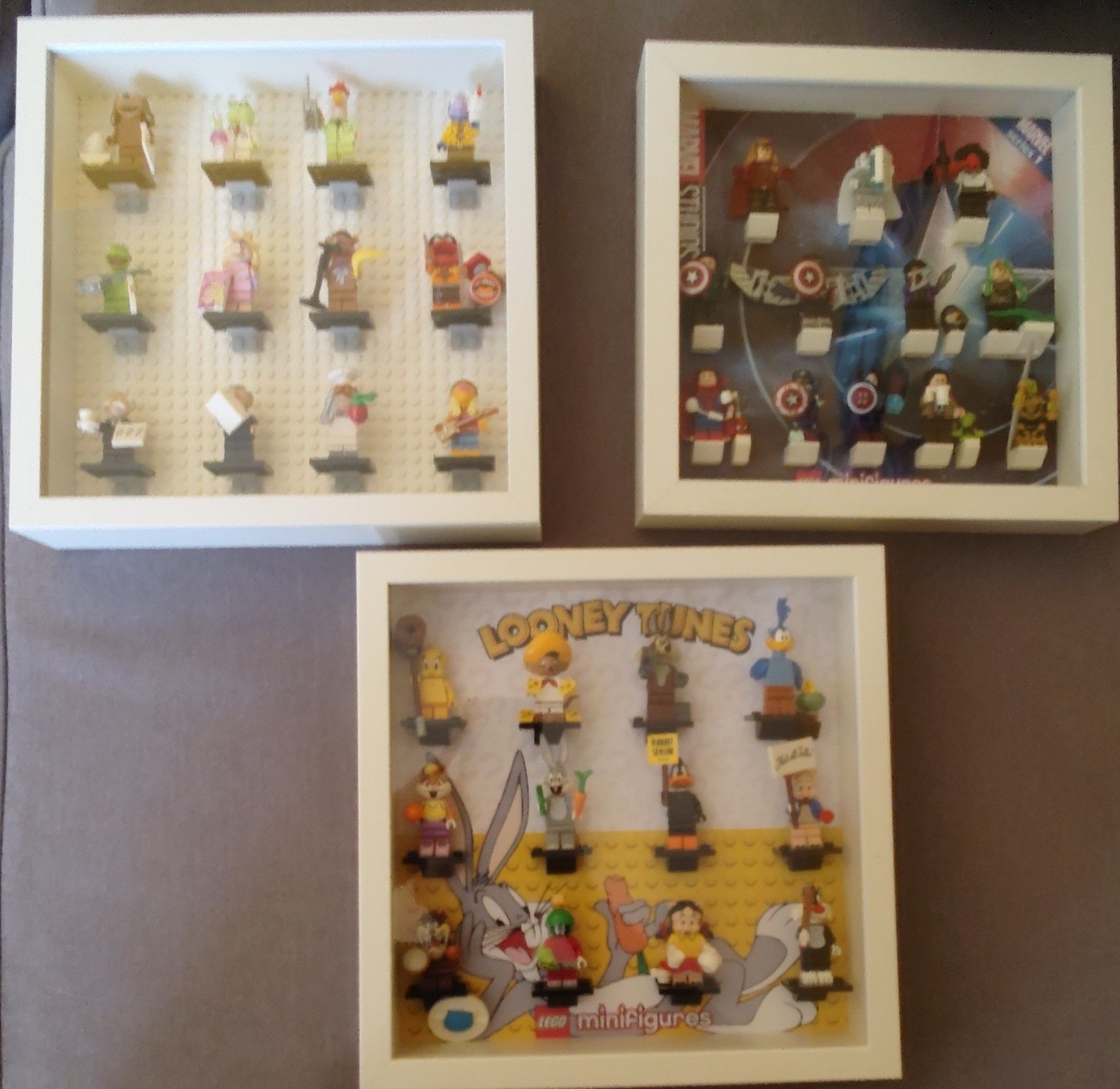 Minifigurki LEGO 71030, 71031, 71033.