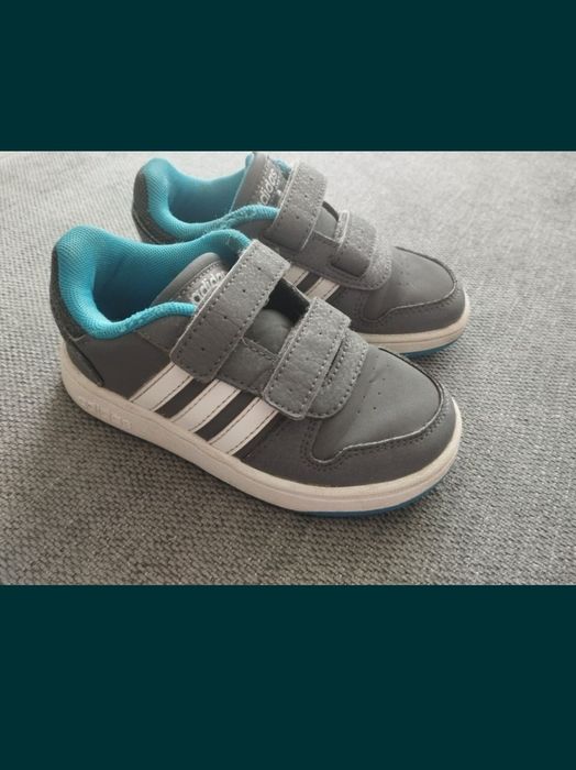 Buty Adidas szare sportowe 26 dziecięce