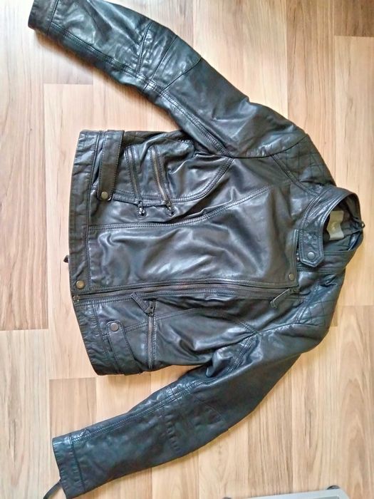 Kurtka damska skórzana SOUTH skóra naturalna ramoneska