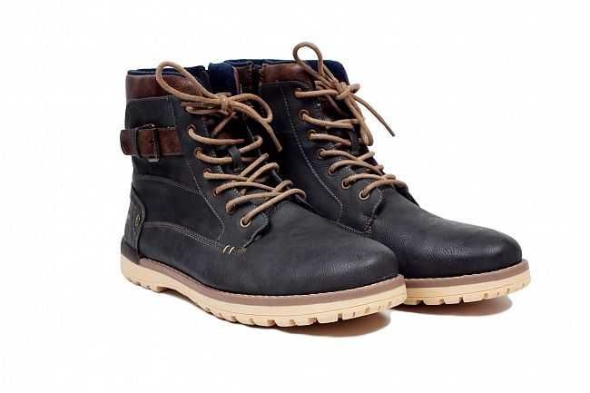 Черевики демісезонні Mustang зі штучного матеріалу 43